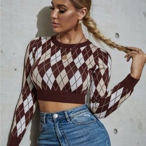 Cropped sweater